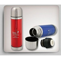16 Oz. Translucent Thermos w/ Stainless Steel Interior